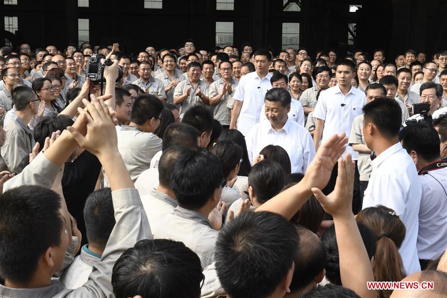 CHINA-SHANXI-XI JINPING-ENTERPRISES-INSPECTION (CN)