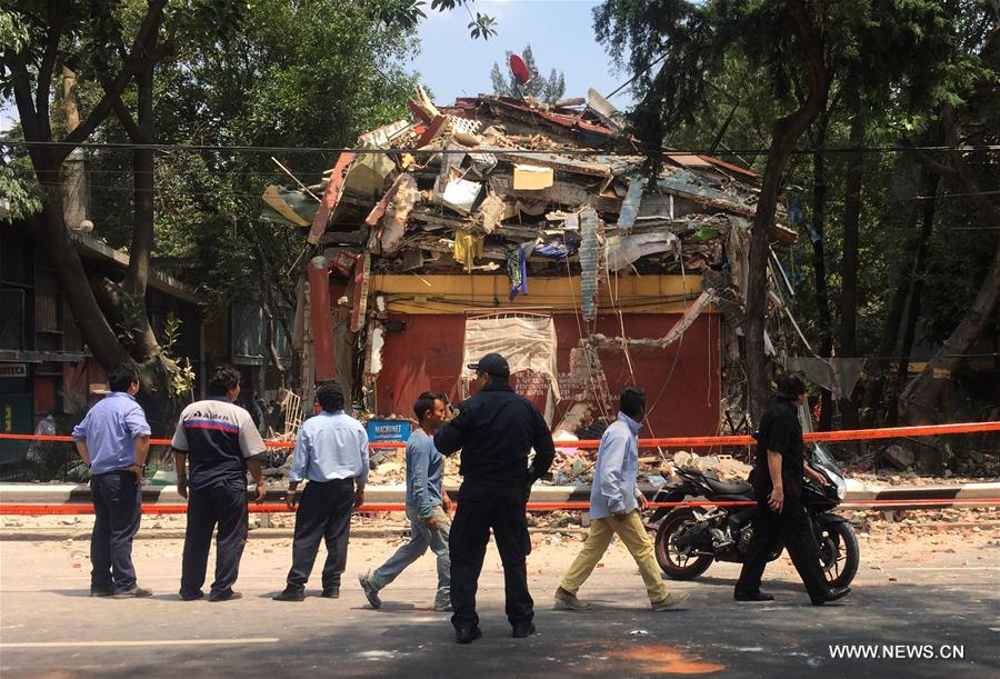 MEXICO-MEXICO CITY-EARTHQUAKE