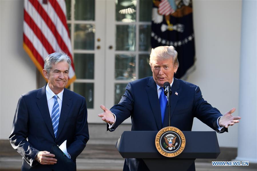 U.S.-WASHINGTON D.C.-FED-CHAIR-NOMINEE-JEROME POWELL