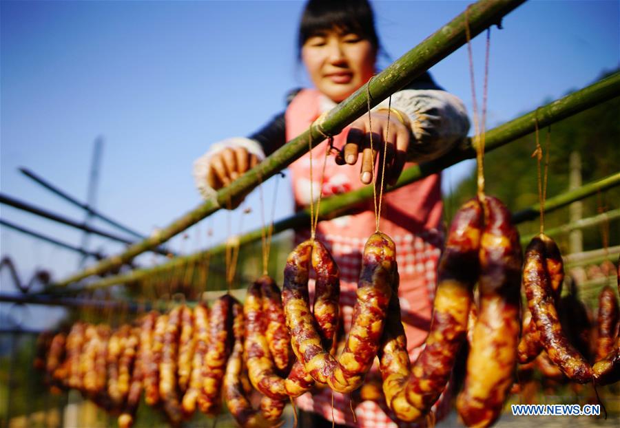 #CHINA-GUANGXI-WINTER-CURED MEAT (CN)