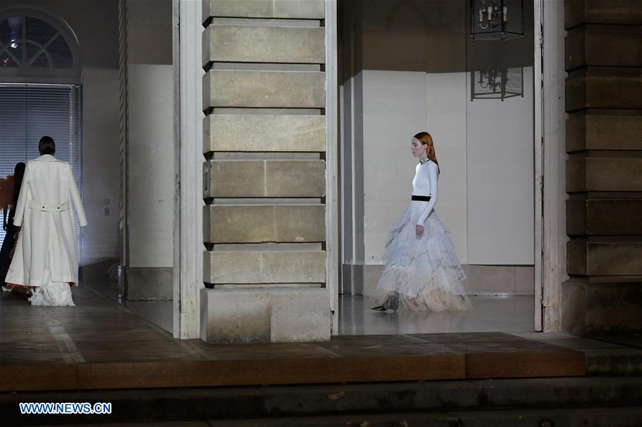 creations of givenchy showed during haute couture