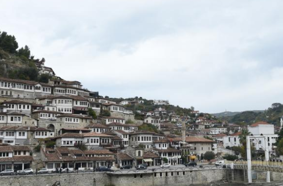 Scenery of UNESCO World Heritage sites in Albania