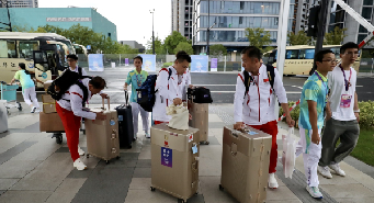 An inside look at the life of athletes in Asian Games Village