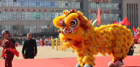 Intangible cultural heritage performances mark Lantern Festival in Gansu