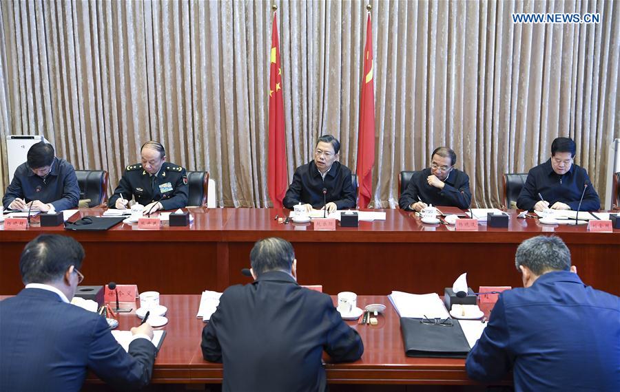 CHINA-BEIJING-ZHAO LEJI-CCDI-MEETING(CN)