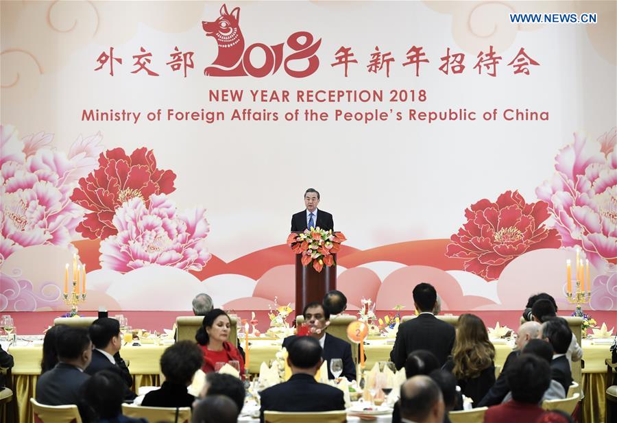 CHINA-BEIJING-MINISTRY OF FOREIGN AFFAIRS-RECEPTION (CN)