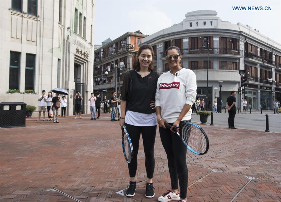 (SP)CHINA-WUHAN-TENNIS-LI NA-MIRZA(CN)