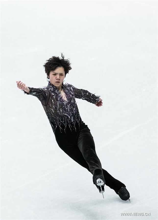 nathan chen claims title of men short program competition