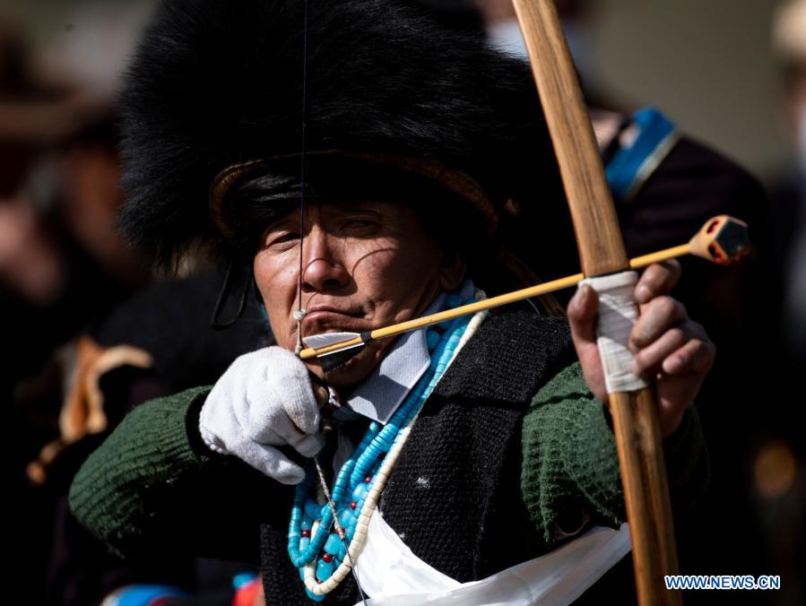 Tibet's Nyingchi holds archery competition to celebrate Gongbo New Year