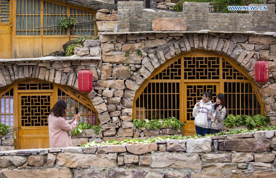 Traditional villages with local characteristics built to develop rural tourism in Hebei