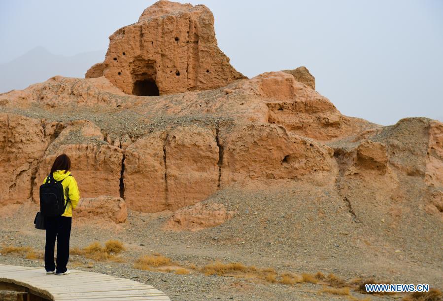 In pics: ruins of Subax buddhist temple in Xinjiang