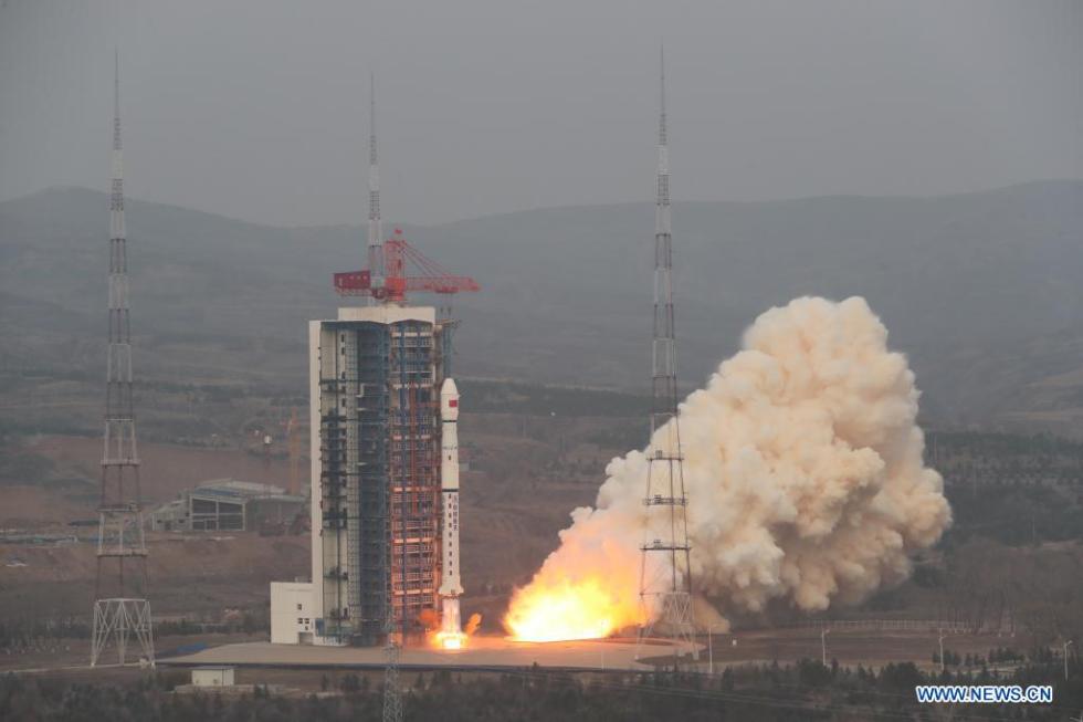 China launches new satellite for space environment survey