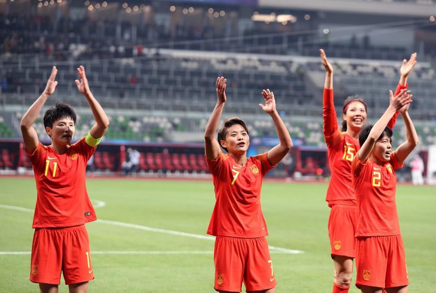 China's women's football team reach Tokyo Olympics with extra