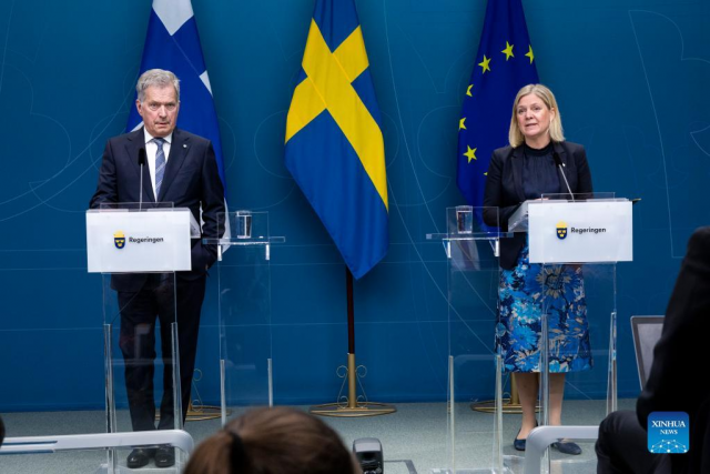 Sweden, Finland to submit NATO applications Wednesday