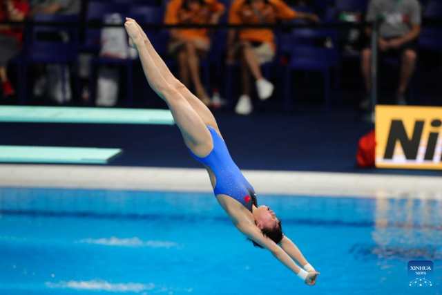 Chinas Chen Quan Finish 1 2 In Womens 10m Platform At Budapest