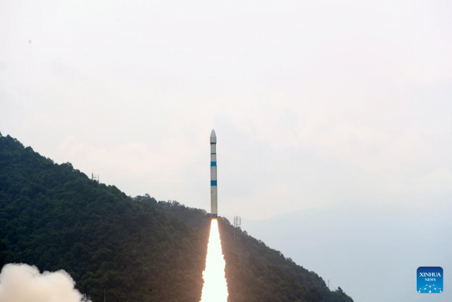 China launches new satellite via Kuaizhou