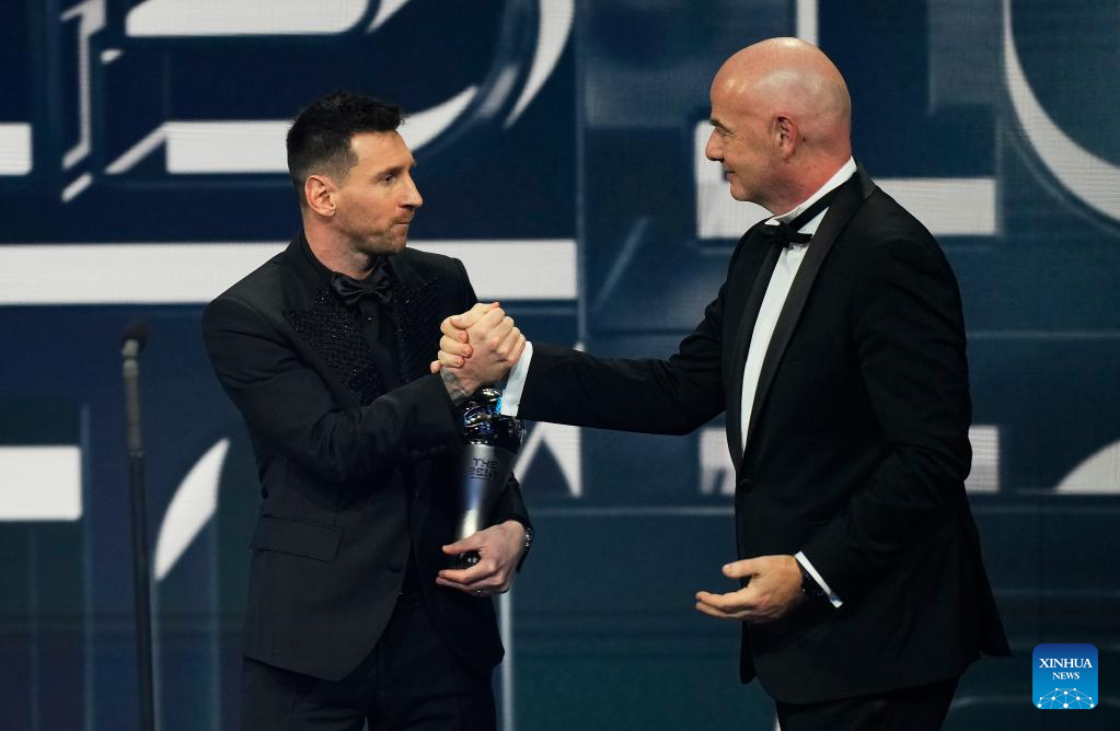 Messi wins 2022 Best FIFA Men's Player Award