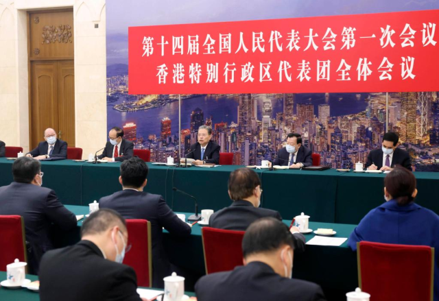 Senior Chinese leaders attend deliberations at annual legislative session