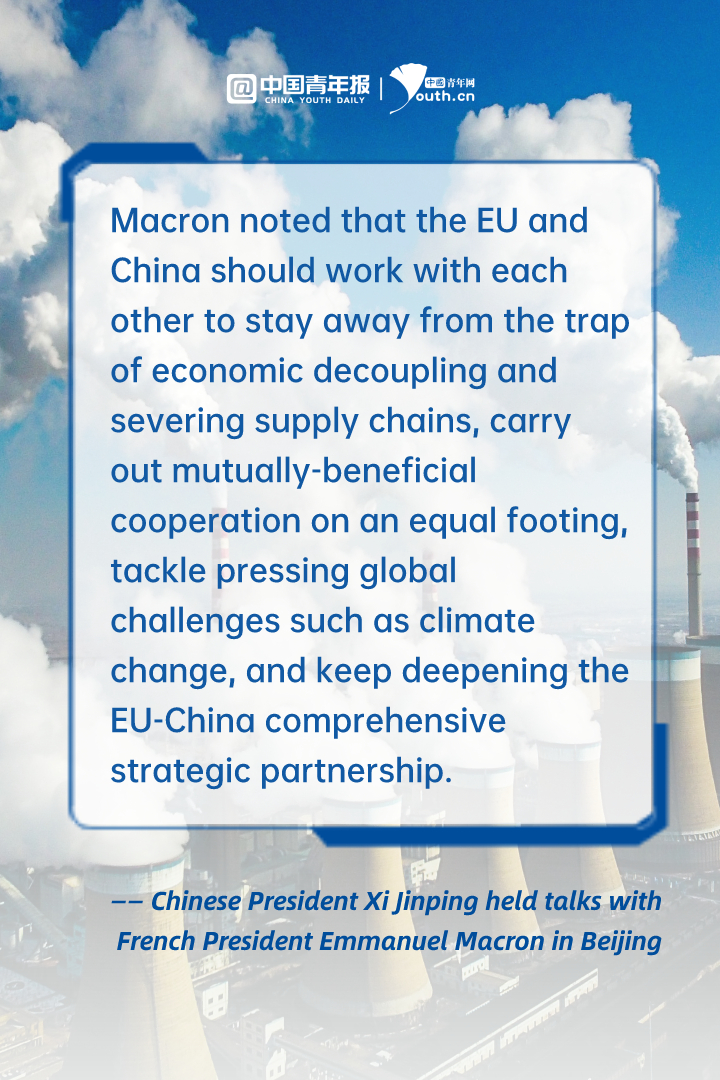 The visit of French President Emmanuel Macron expected to boost China ...