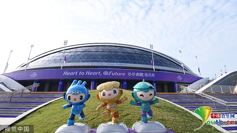 Velodrome of Hangzhou Asian Games entered preparations for the competition