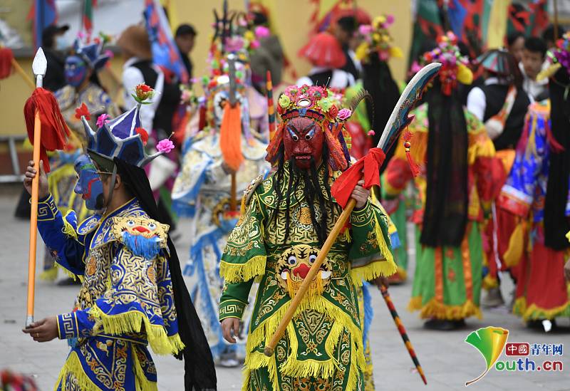 Longnan staged intangible cultural heritage 