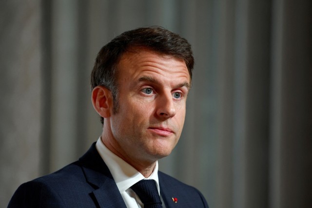European leaders hit back at Macron remark