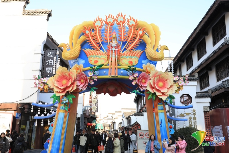 Confucius Temple In Nanjing Is Being Decorated English  China Youth 