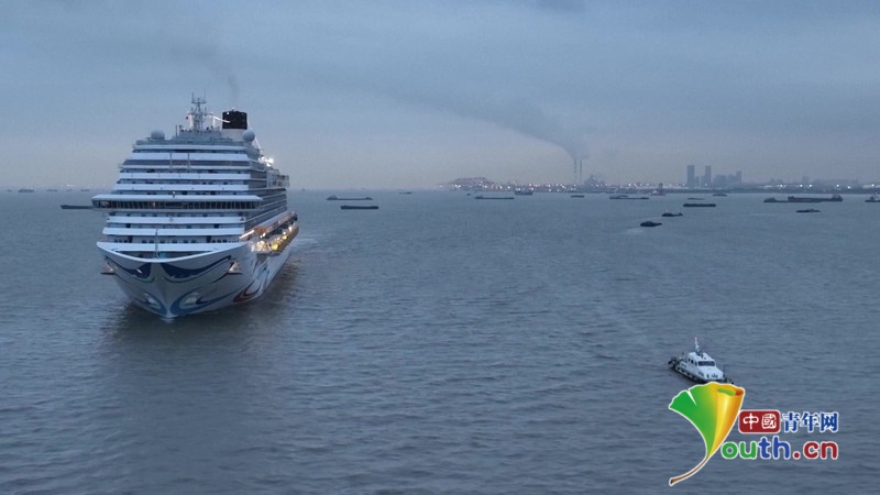 China's first domestically-built cruise ship completed 100th voyage ...